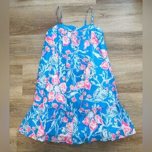Lilly Pulitzer Girls Floral Print Sundress